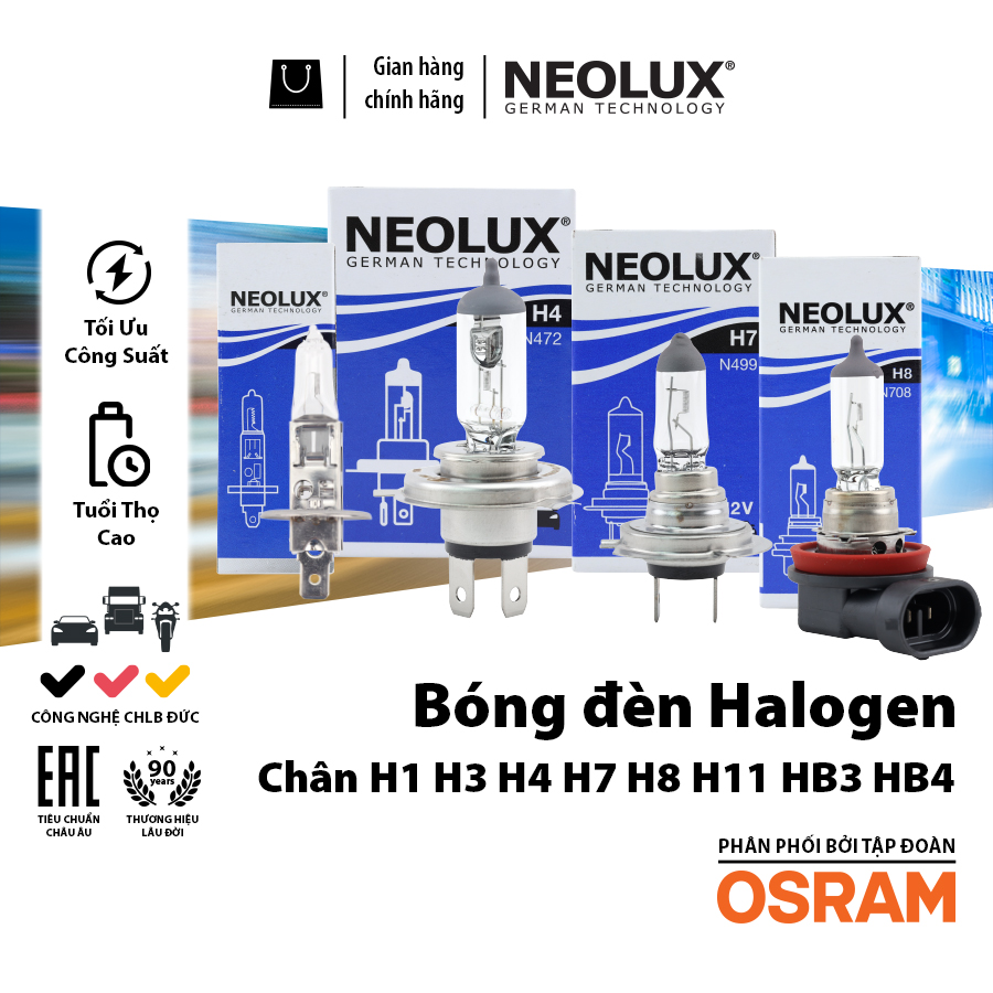 Bóng H11 N711 12V - 55W NEOLUX
