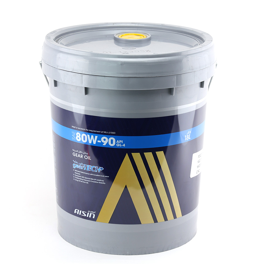 Nhớt Hộp Số Thường Aisin 80W-90 GL-4  18 Lít GSL480918PL