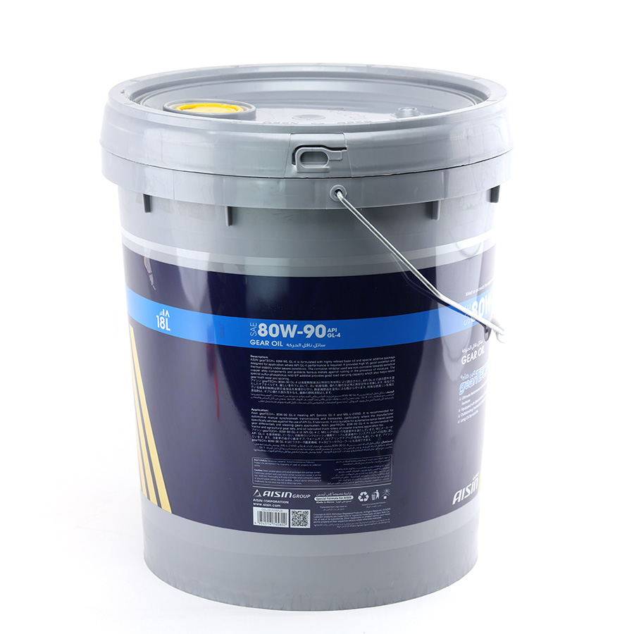 Nhớt Hộp Số Thường Aisin 80W-90 GL-4  18 Lít GSL480918PL