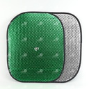 Che nắng xốp tròn nhỏ CIND (màu bạc/xanh) CD-C044 36*44CM 1SET/2PCS 