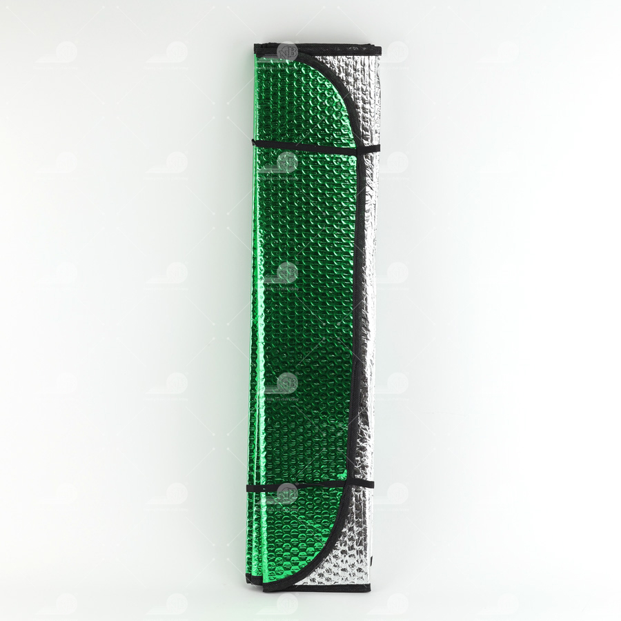 Che nắng xốp ngắn CIND (màu bạc/xanh) CD-F002 60*130CM