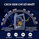 Nhớt Động Cơ Aisin 15W-40 CF4/SG Semi Synthetic 4 Lít ECSF1544PB