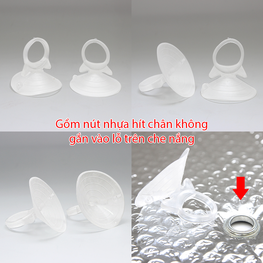 Che nắng xốp trước dài CIND (màu bạc/Lam) CD-F001 70*145CM