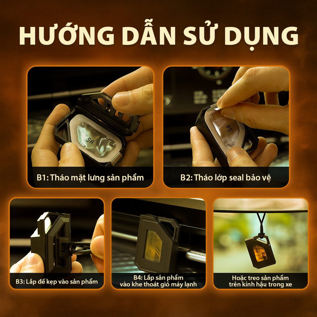 Dầu thơm NO.360-1 2in1(treo kính+ghim máy lạnh) 2.5g WHITE MUSK