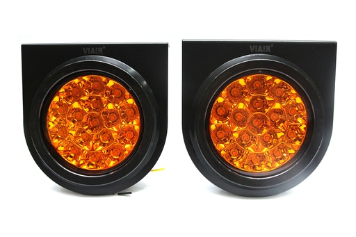 [DXVI20512V] Khung 1 đèn Led VIAIR VI-205-12V vàng 150*46*156mm 2PCS/SET