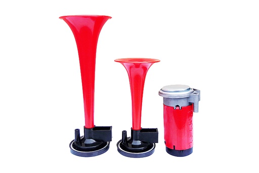 [KKP202212V] Kèn hơi Kplus 2 loa màu đỏ 12V K202