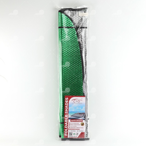 [CNLXCDF001X] Che nắng xốp trước dài CIND (màu bạc/xanh) CD-F001 70*145CM